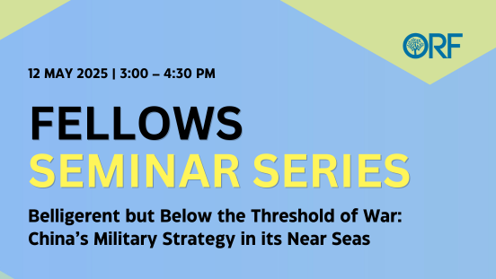 Belligerent but Below the Threshold of War: China’s Military Strategy in its Near Seas  